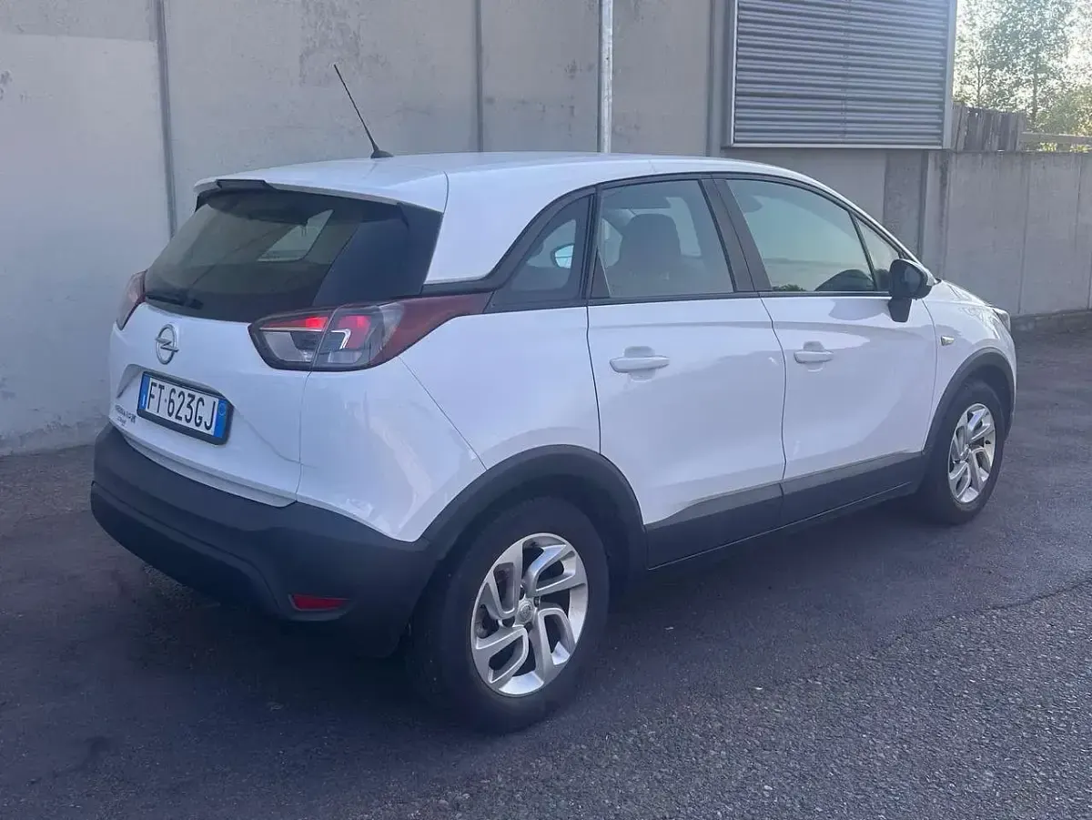 Usata Opel Crossland X 83 CV (61 kW) 2018 Bianco SUV