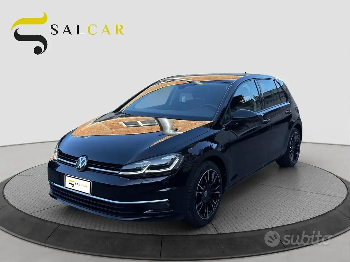 Usata VW Golf VII Sport 150 CV (110 kW) 2018 Nero Berlina