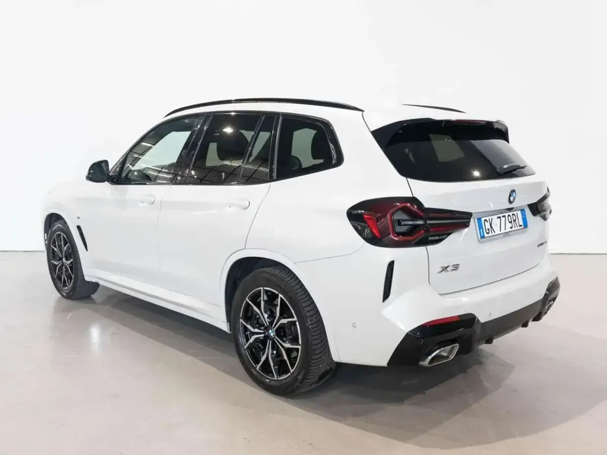 Usata BMW X3 M Sport 190 CV (139 kW) 2022 Bianco SUV