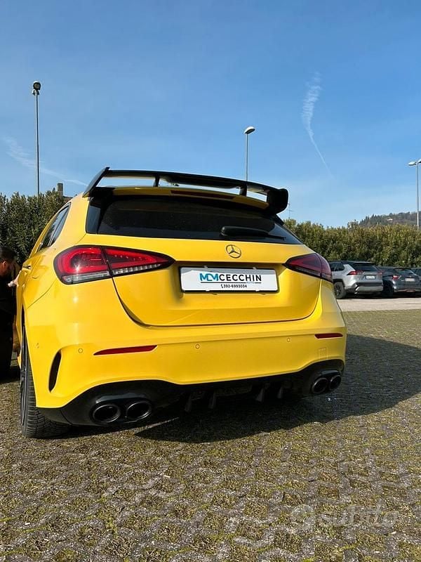Usata Mercedes A200 163 CV (119 kW) 2020 Giallo Berlina