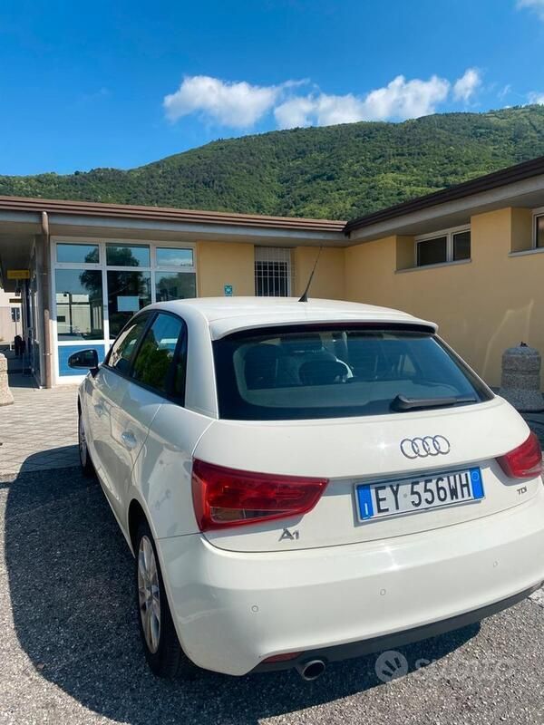 Usata Audi A1 2014 Bianco Utilitaria