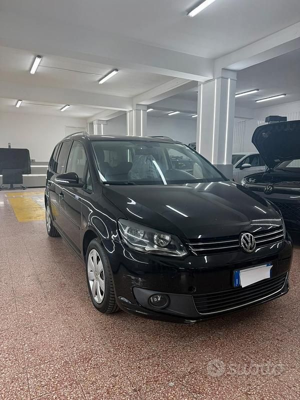 Usata VW Touran 2013 Nero Monovolume