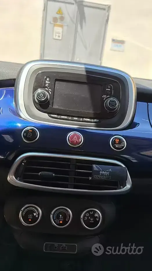 Usata Fiat 500X 120 CV (88 kW) 2016 Bluazzurro SUV