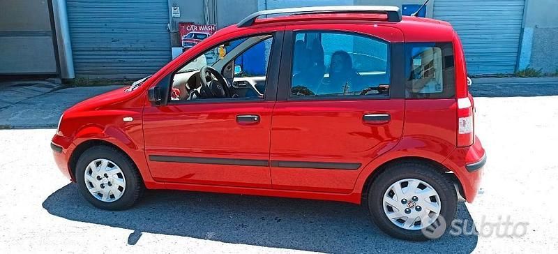 Usata Fiat Panda 2003 Rosso Utilitaria