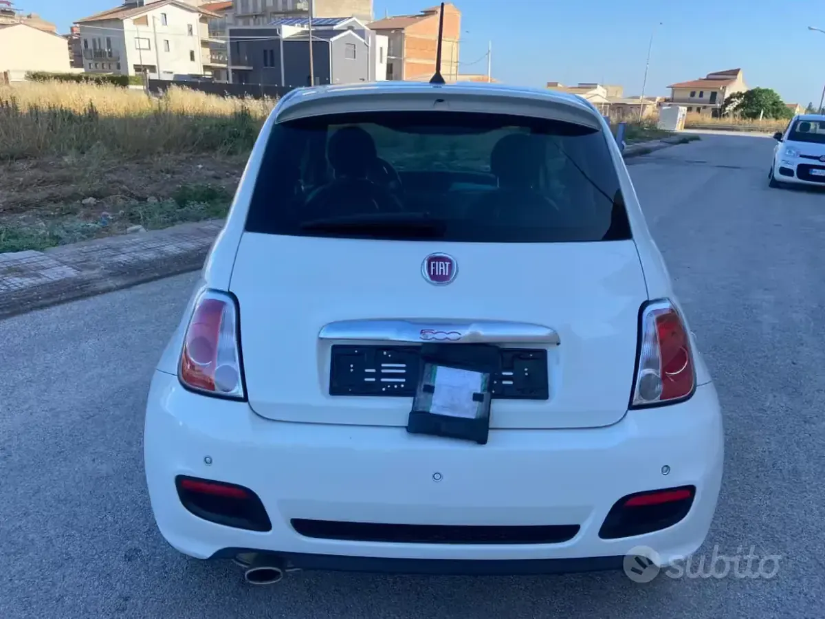 Usata Fiat 500 Sport 69 CV (50 kW) 2014 Bianco Berlina
