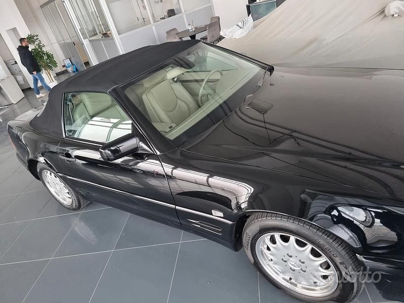 Usata Mercedes SL320 1997 Nero Cabrio