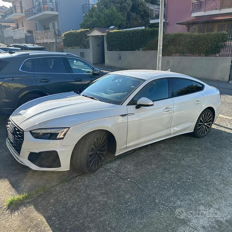 Usata Audi A5 S-Line 2020 Bianco Coupé