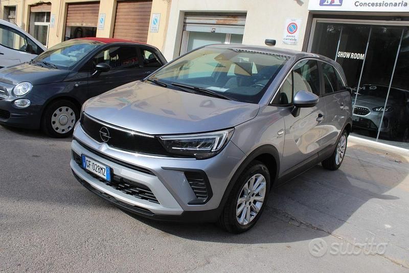 Usata Opel Crossland X 110 CV (80 kW) 2021 Grigio SUV