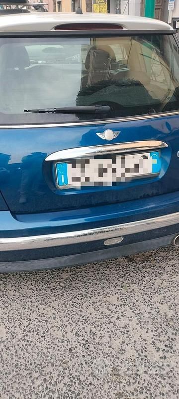 Usata Mini Cooper 2003 Blu Utilitaria