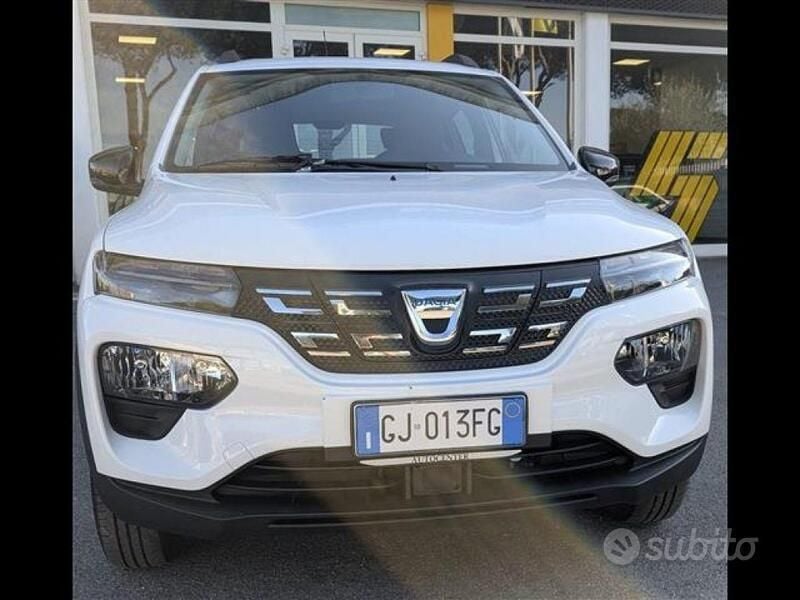 Bianco Usata 2022 Dacia Spring Comfort Utilitaria | 10.000 € (Buon prezzo) - Immagine 1/4