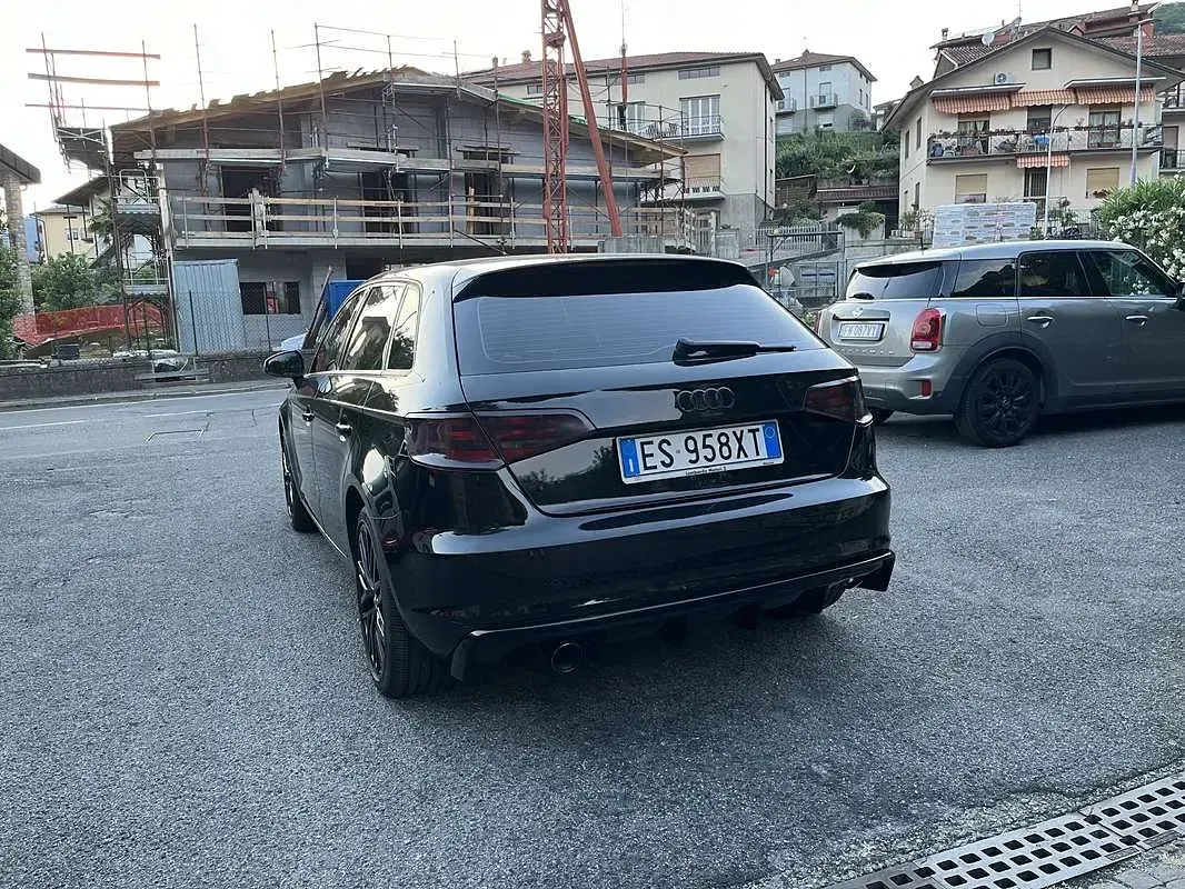 Usata Audi A3 Ambition 105 CV (77 kW) 2013 Nero Berlina