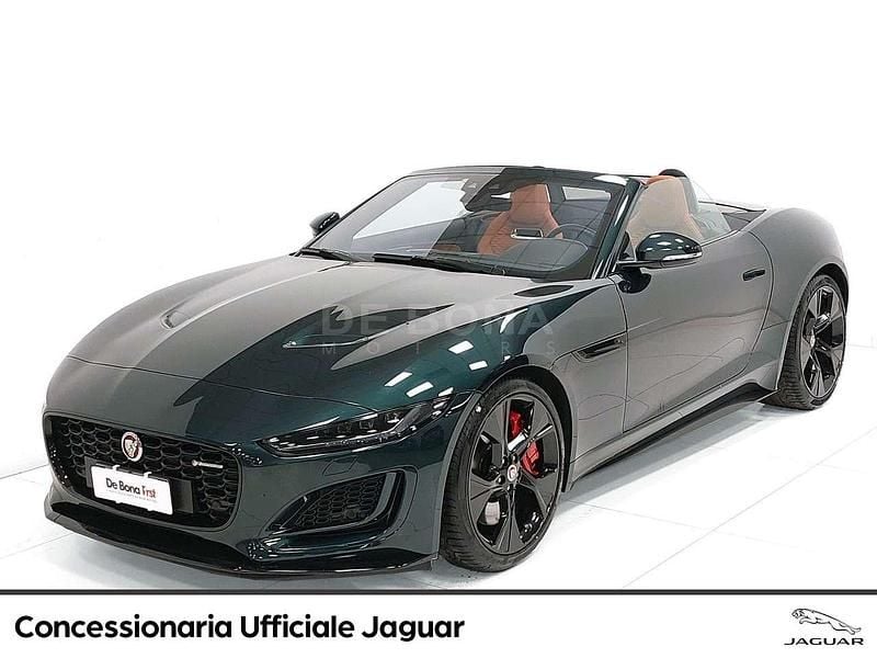 Verde Usata 2022 Jaguar F-Type R-Dynamic Cabrio | 55.900 € (Buon prezzo) - Immagine 1/4