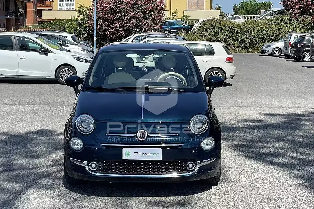 Usata Fiat 500 Lounge 95 CV (69 kW) 2017 Bluazzurro Utilitaria