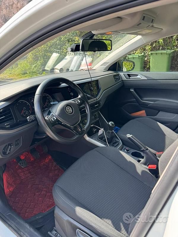 Usata VW Polo Comfortline 95 CV (69 kW) 2020 Bianco Utilitaria