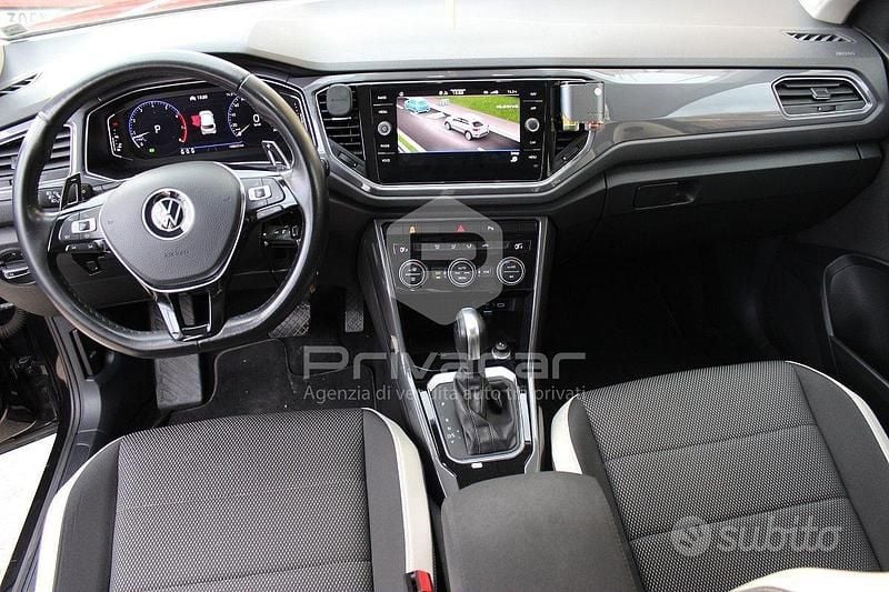 Usata VW T-Roc Advance 150 CV (110 kW) 2021 Nero SUV