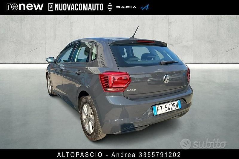 Usata VW Polo Comfortline 80 CV (58 kW) 2019 Grigio Berlina