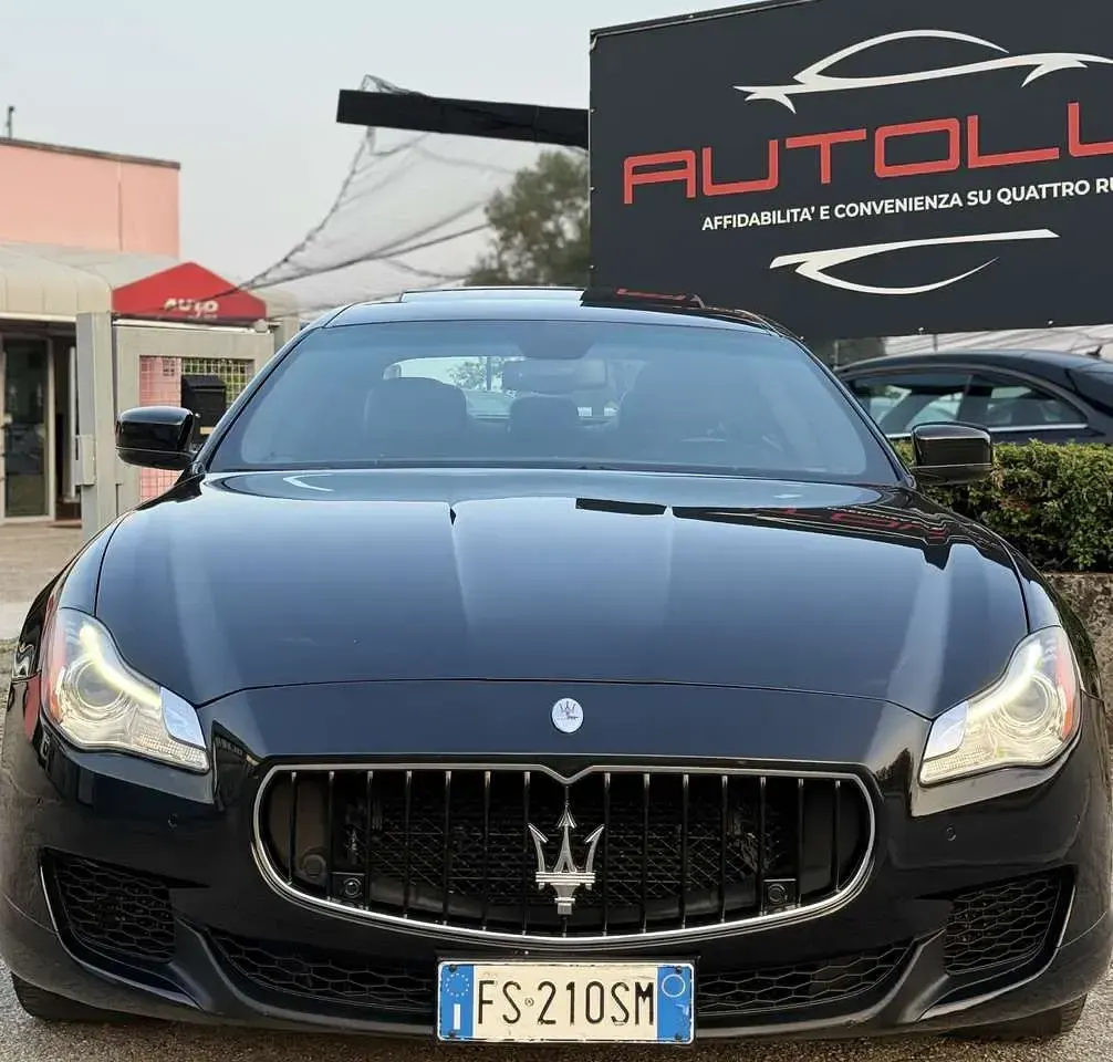 Usata Maserati Quattroporte GranLusso 275 CV (202 kW) 2014 Nero Berlina