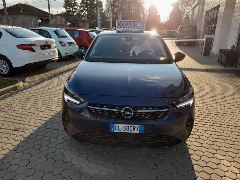 Usata Opel Corsa Elegance 75 CV (55 kW) 2021 Blu/azzurro Berlina