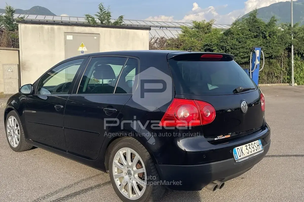 Usata VW Golf VI GT 170 CV (125 kW) 2008 Nero Utilitaria