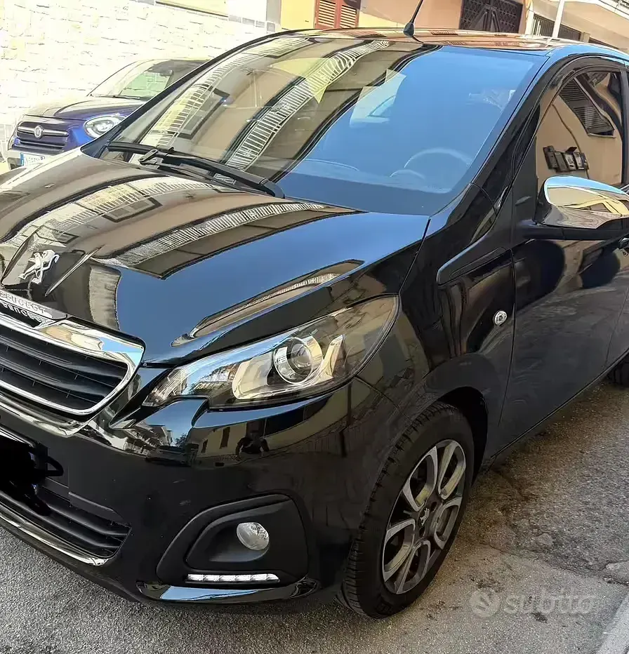 Usata Peugeot 108 82 CV (60 kW) 2021 Nero Berlina
