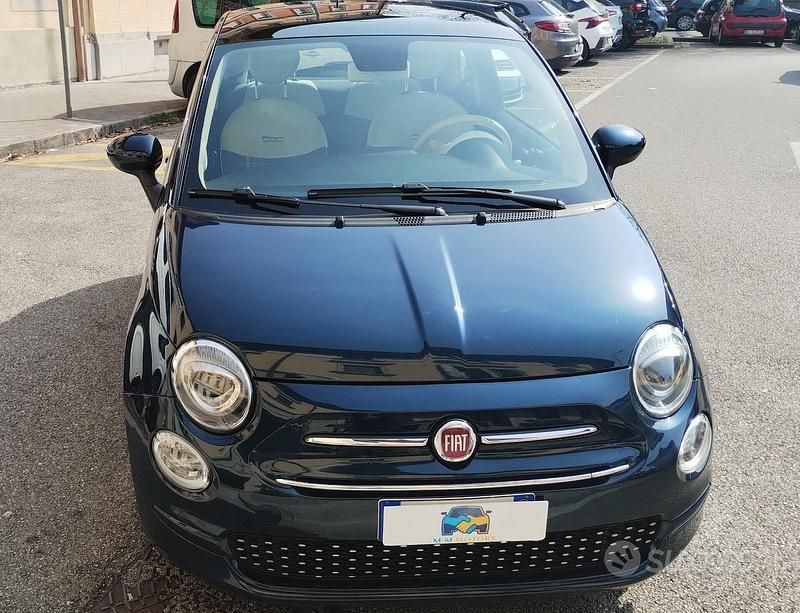 Usata Fiat 500 Lounge 69 CV (50 kW) 2019 Blu Berlina