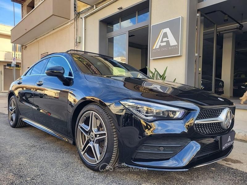 Usata Mercedes CLA200 Premium 150 CV (110 kW) 2023 Nero Berlina