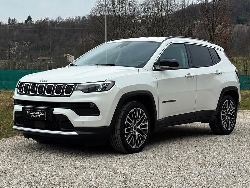 Usata Jeep Compass Limited 150 CV (110 kW) 2021 Bianco SUV