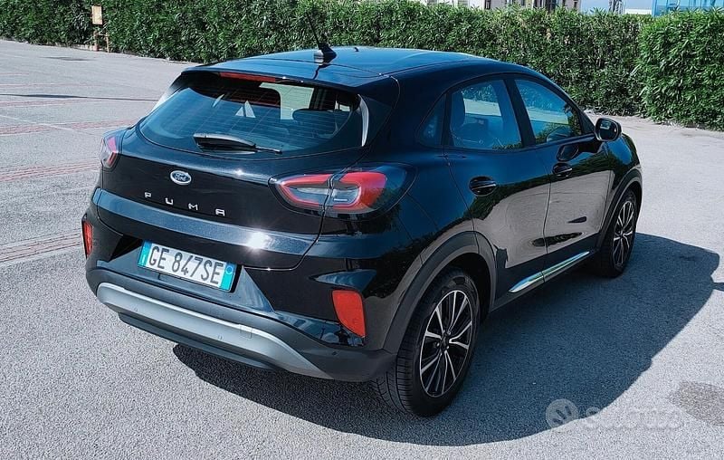 Usata Ford Puma Titanium 120 CV (88 kW) 2021 Nero SUV