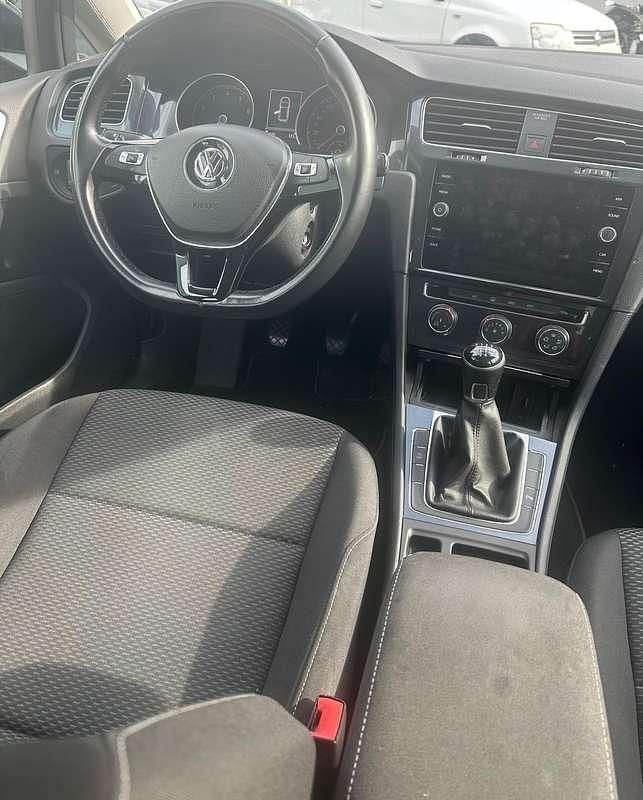 Usata VW Golf VII Trendline 86 CV (63 kW) 2019 Nero Berlina