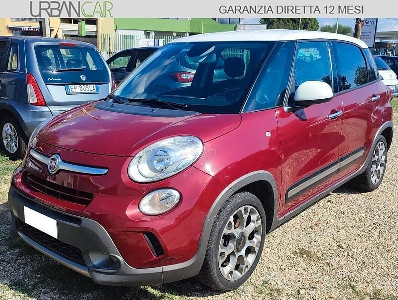 Usata Fiat 500L 85 CV (62 kW) 2016 Rosso Monovolume