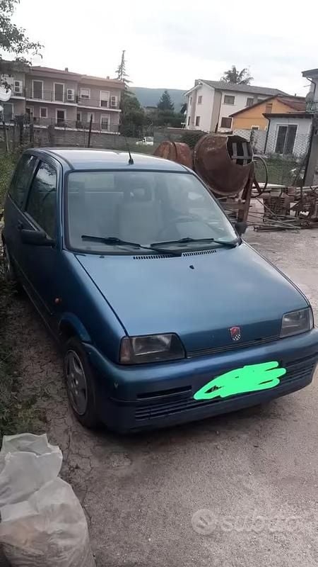 Usata Fiat 500 1996 Blu Utilitaria