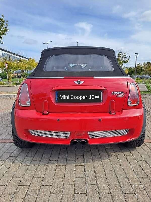 Usata Mini Cooper S Cabriolet 170 CV (125 kW) 2005 Rosso Cabrio