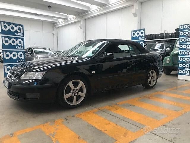 Usata Saab 9-3 Cabriolet 175 CV (128 kW) 2004 Nero Cabrio