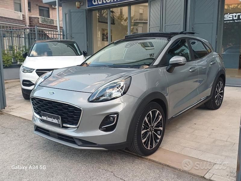 Usata Ford Puma Titanium 125 CV (91 kW) 2023 Grigio Berlina