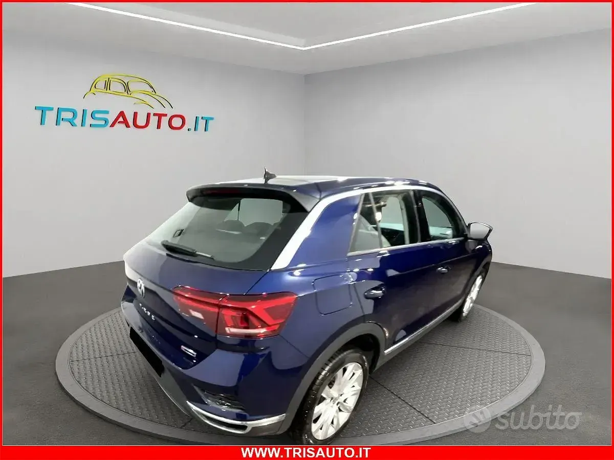 Usata VW T-Roc Advance 150 CV (110 kW) 2020 Blu SUV