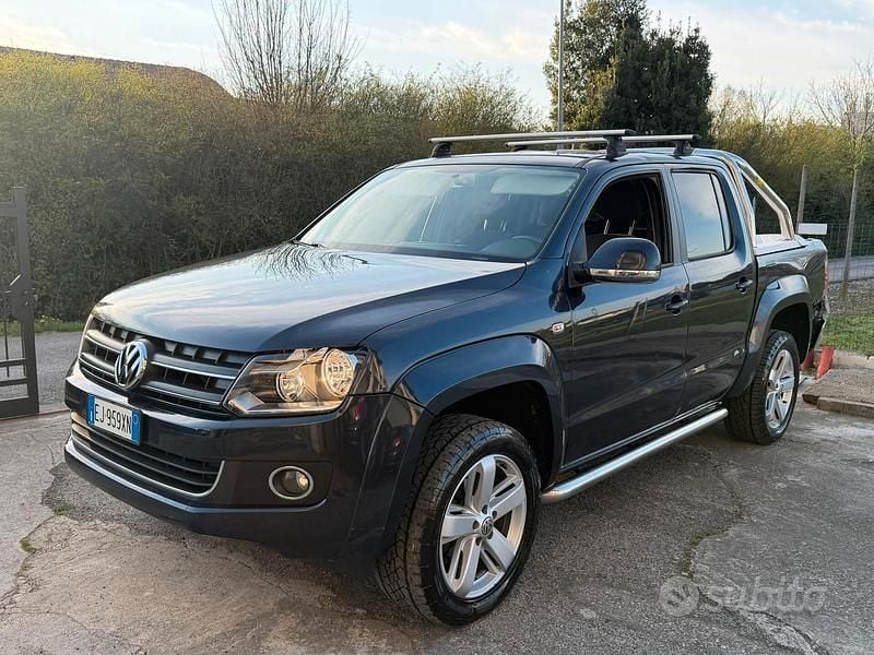 Usata VW Amarok Trendline 163 CV (119 kW) 2011 Grigio Pick-up