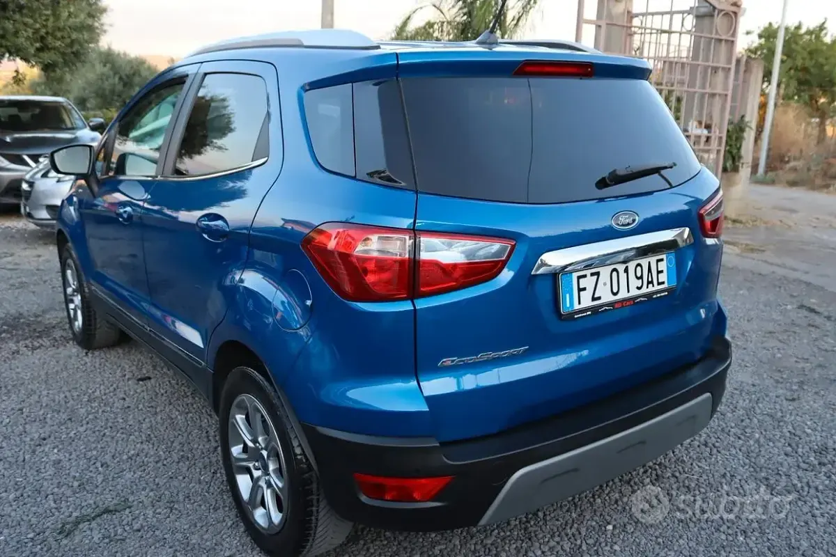 Usata Ford Ecosport ST-Line 99 CV (72 kW) 2019 Bluazzurro SUV