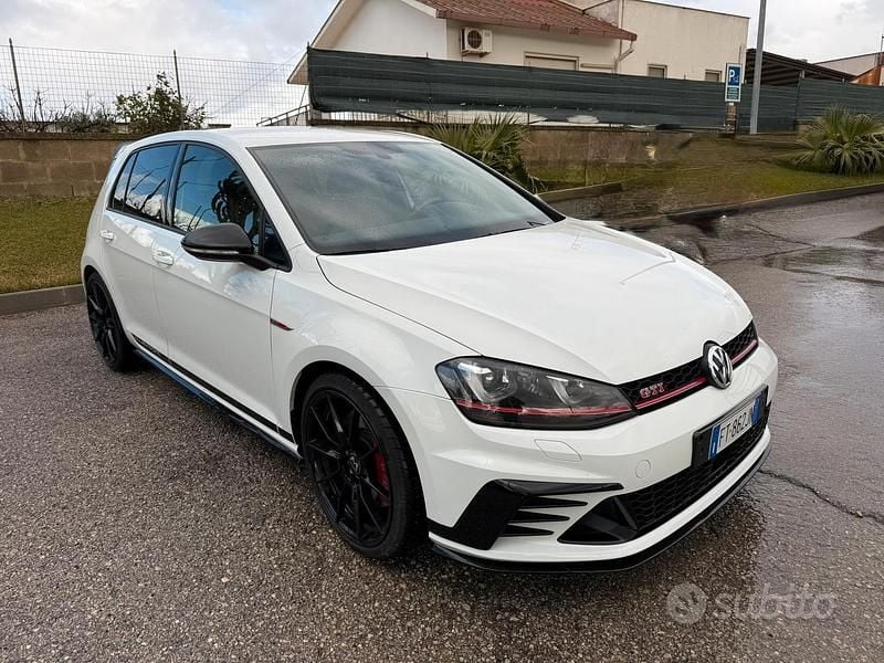 Usata VW Golf VII GTI Clubsport 265 CV (194 kW) 2017 Bianco Berlina