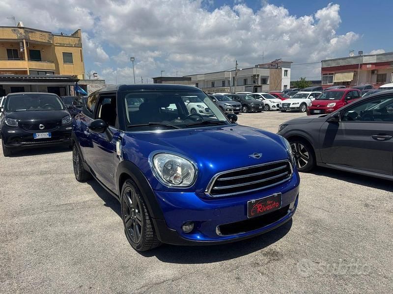 Usata Mini Cooper D Paceman 111 CV (81 kW) 2014 Blu SUV