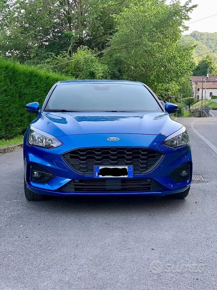 Usata Ford Focus ST-Line 125 CV (91 kW) 2019 Bluazzurro Berlina