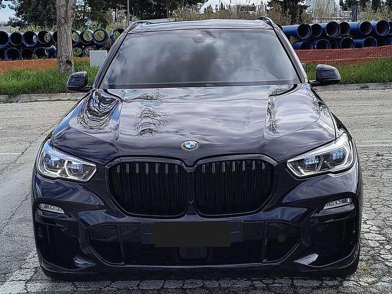 Usata BMW X5 M Sport 340 CV (250 kW) 2021 Blu/azzurro SUV