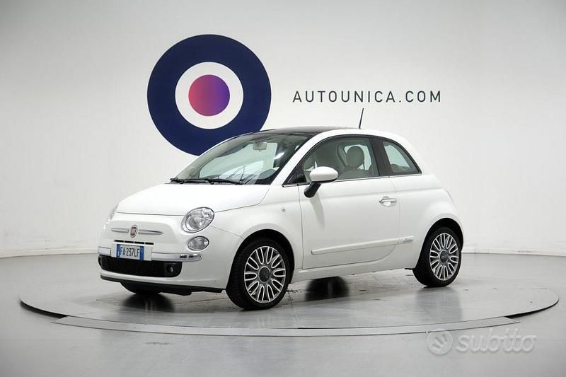 Usata Fiat 500 Lounge 69 CV (50 kW) 2015 Bianco Utilitaria