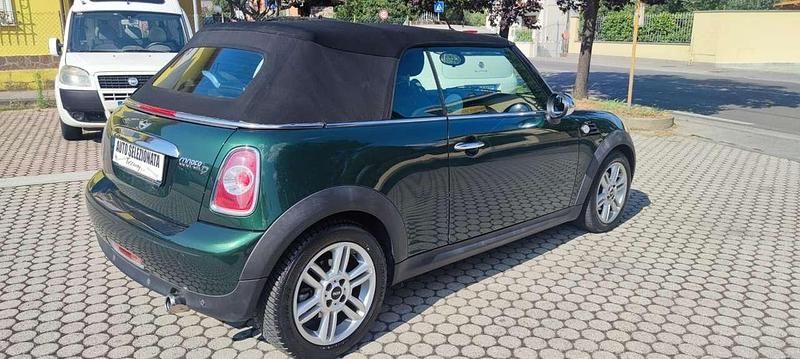 Usata Mini Cooper D Cabriolet 111 CV (81 kW) 2014 Verde Cabrio