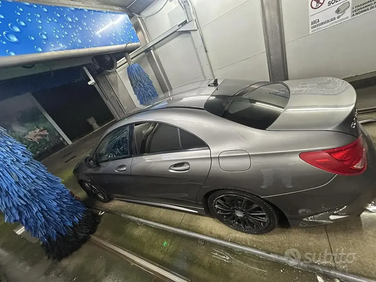 Usata Mercedes CLA220 177 CV (130 kW) 2014 Grigio Berlina