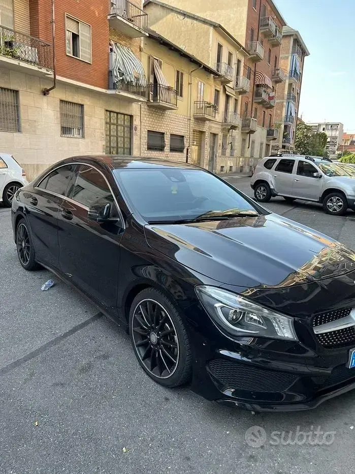 Usata Mercedes CLA220 177 CV (130 kW) 2016 Nero Coupé