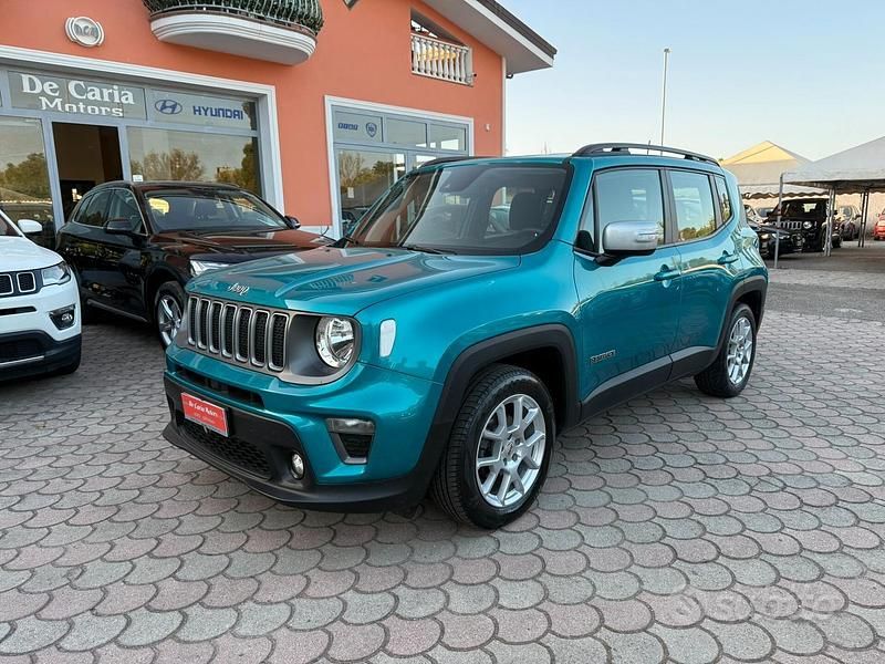 Usata Jeep Renegade Limited 131 CV (96 kW) 2022 Blu SUV