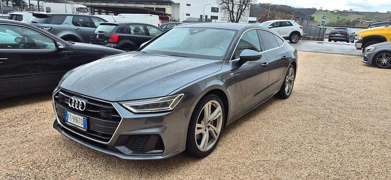 Usata Audi A7 S-line plus 285 CV (209 kW) 2018 Grigio Berlina