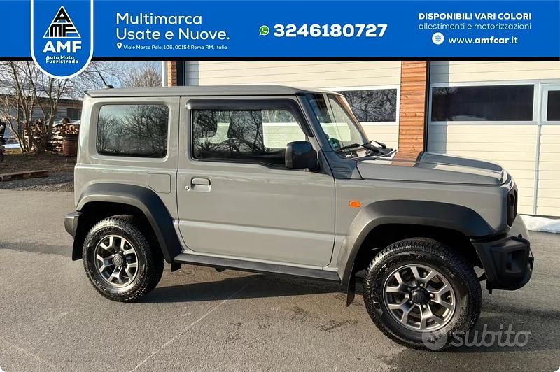 Usata Suzuki Jimny Comfort+ 102 CV (75 kW) 2018 Grigio SUV