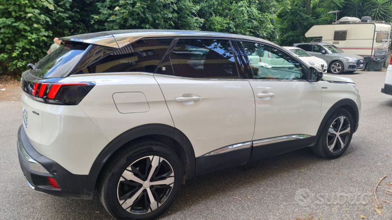 Usata Peugeot 3008 GT-line 131 CV (96 kW) 2018 Bianco SUV