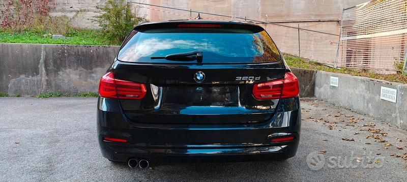 Usata BMW 320 190 CV (139 kW) 2018 Nero Station wagon